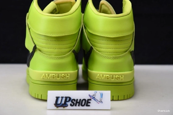 Lime Flash Dunk AMBUSH High Nike CU7544-300 0822